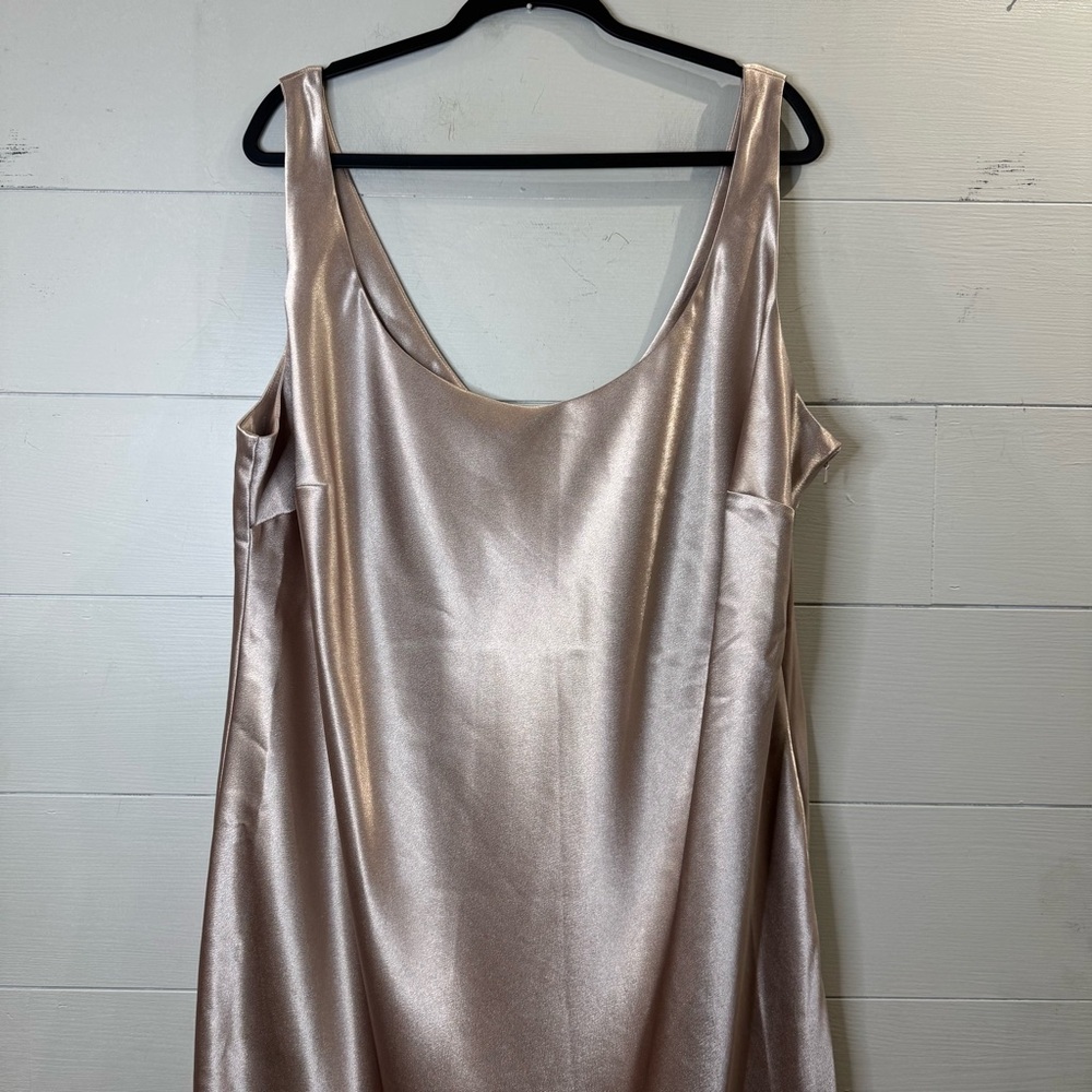 Birdy Grey Women's 3X Elegant Formal Satin Slip Dress - Picture 2 of 9